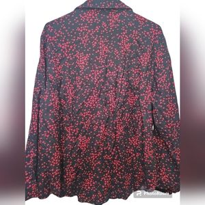 Victoria Secret Long Sleeve Sleep Shirt Size Large VINTAGE